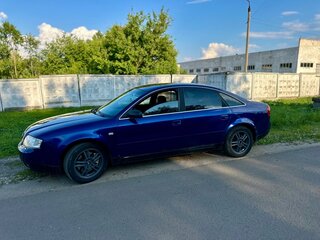 2002 Audi A6 II (C5) Рестайлинг, синий, 410000 рублей, вид 4