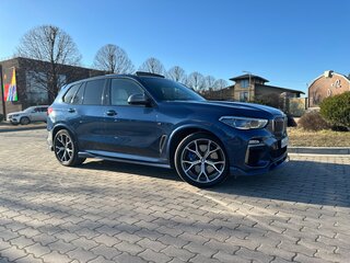2018 BMW X5 M50d IV (G05/G18), синий, 6200000 рублей, вид 1