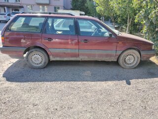 1991 Volkswagen Passat B3, красный, 130000 рублей, вид 2