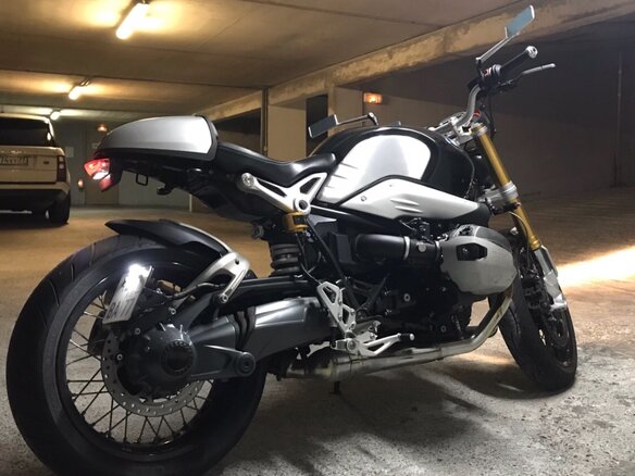 2014 BMW R Nine T, чёрный - вид 3