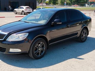 2012 Skoda Octavia II (A5) Рестайлинг, чёрный, 850000 рублей, вид 5
