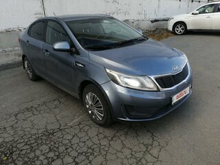 2011 Kia Rio III, голубой, 700000 рублей, вид 2