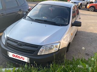 2013 Lada (ВАЗ) Granta I, серебристый, 600000 рублей, вид 2
