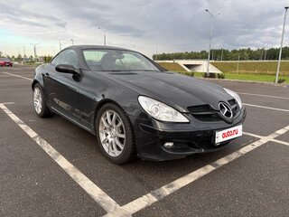 2007 Mercedes-Benz SLK-Класс 280 II (R171), чёрный, 1460000 рублей, вид 3