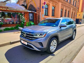 2021 Volkswagen Atlas I Рестайлинг, серый, 4470000 рублей, вид 2