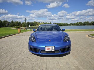2018 Porsche Cayman III 718 (982), синий, 4890000 рублей, вид 1