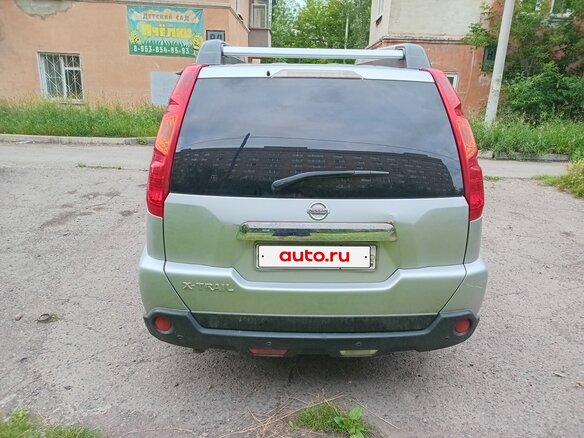 2007 Nissan X-Trail II, серебристый, 858000 рублей - вид 2