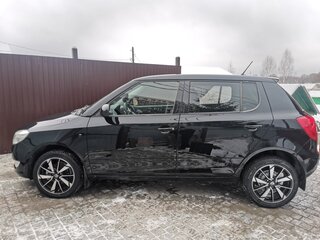 2012 Skoda Fabia II Рестайлинг, чёрный, 930000 рублей, вид 3