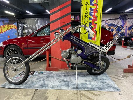 1976 Honda Dax, фиолетовый, 240000 рублей, вид 1