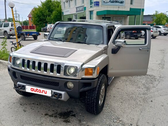 2008 Hummer H3, серебристый, 1800000 рублей - вид 2