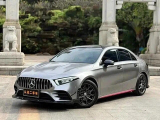2023 Mercedes-Benz A-Класс 180 Long IV (W177) Рестайлинг, серый, 1900007 рублей, вид 3