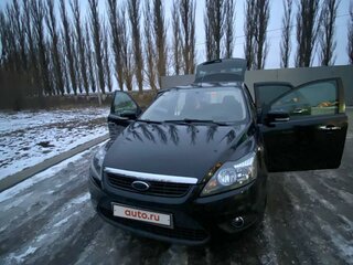 2008 Ford Focus II Рестайлинг, чёрный, 690000 рублей, вид 3