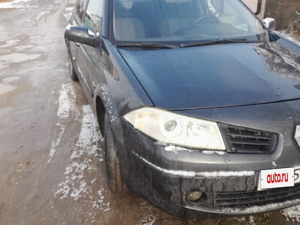 2007 Renault Megane II Рестайлинг, серый, 350000 рублей - вид 8