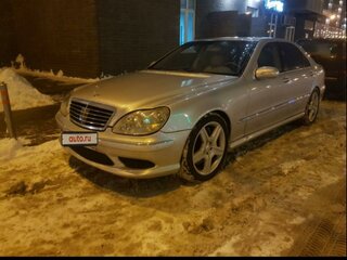 2003 Mercedes-Benz S-Класс AMG 55 AMG Long I (W220) Рестайлинг, серебристый, 999999 рублей, вид 2
