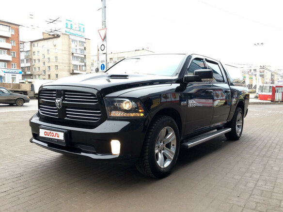 2013 Dodge RAM IV (DS/DJ), чёрный - вид 1