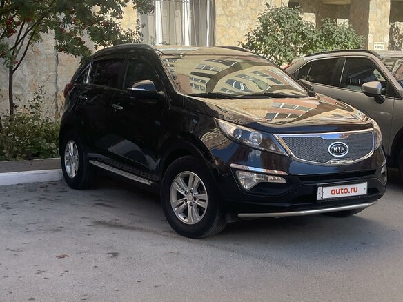 2011 Kia Sportage III, чёрный, 1480000 рублей - вид 3