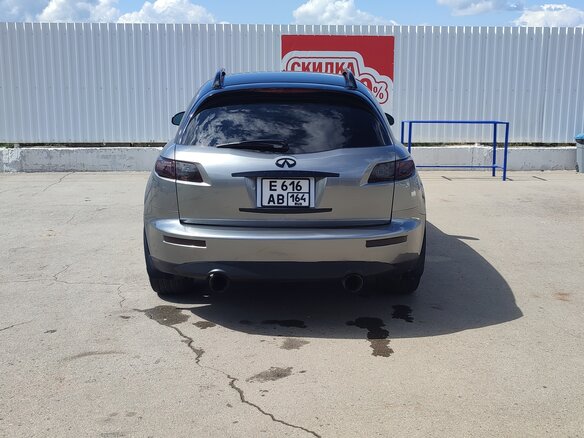 2003 Infiniti FX35 I (S50), серый, 1500000 рублей - вид 9