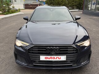 2019 Audi A6 35 TDI V (C8), синий, 3200000 рублей, вид 1