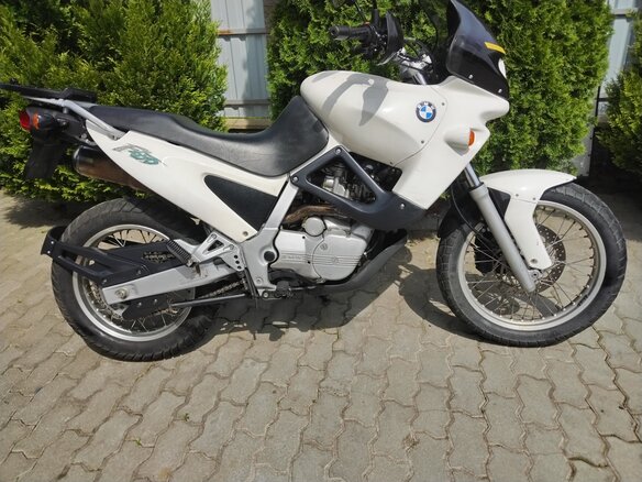 1996 BMW F 650, белый, 250000 рублей - вид 5