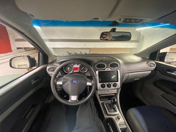 2008 Ford Focus II Рестайлинг, синий, 445000 рублей - вид 1