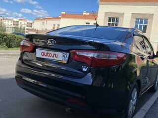 2012 Kia Rio 5-speed III, чёрный, 850000 рублей, вид 3