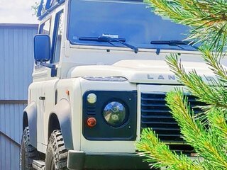 2008 Land Rover Defender 90 I Рестайлинг, белый, 3000000 рублей, вид 5