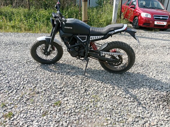 2023 Fuego Scrambler 250, чёрный, 140000 рублей