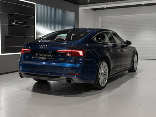2018 Audi A5 II (F5), синий, 3670000 рублей, вид 5