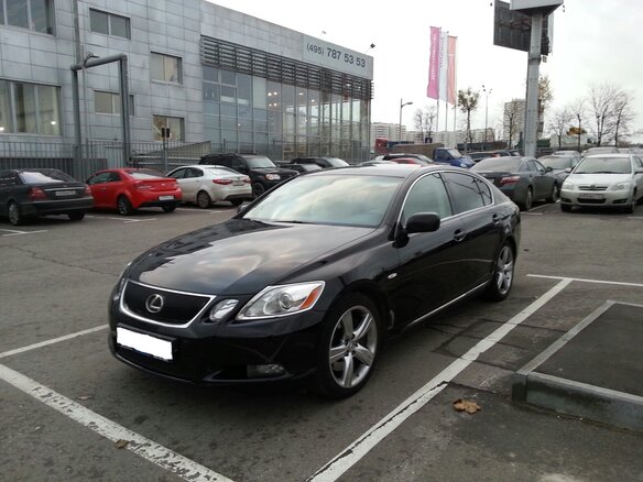 2005 Lexus GS 430 III, чёрный