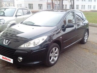 2005 Peugeot 307 I Рестайлинг, чёрный, 390000 рублей, вид 1