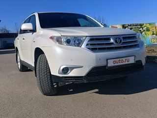2012 Toyota Highlander II (XU40) Рестайлинг, белый, 2350000 рублей, вид 3