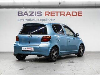 2002 Toyota Vitz I (P10), синий, 319000 рублей, вид 5