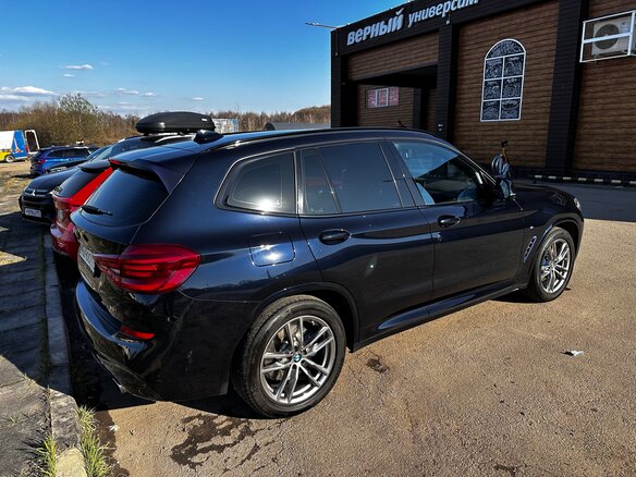 2019 BMW X3 30i xDrive III (G01), синий, 5200000 рублей - вид 2