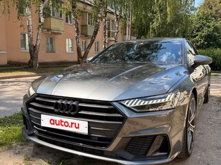 2018 Audi A7 55 TFSI II (4K), серый, 4680000 рублей, вид 3