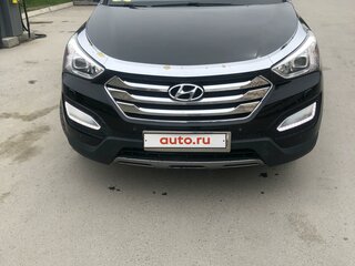 2013 Hyundai Santa Fe III, чёрный, 1865000 рублей, вид 2