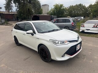 2016 Toyota Corolla Fielder XI (E160, E170, E180) Рестайлинг 1, белый, 1550000 рублей, вид 4