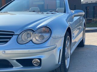 2002 Mercedes-Benz SL-Класс 500 5-speed V (R230), серый, 1700000 рублей, вид 2