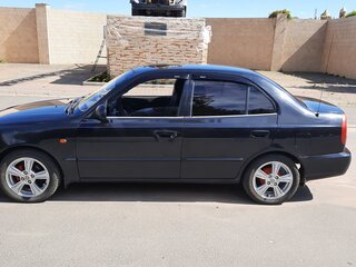 2008 Hyundai Accent ТагАЗ II, чёрный, 685000 рублей, вид 2