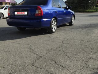 2002 Hyundai Accent II, синий, 500000 рублей, вид 5
