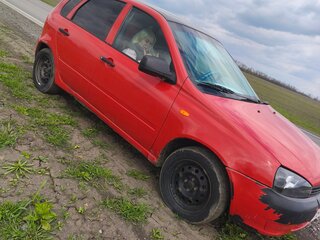 2007 Lada (ВАЗ) Kalina I, красный, 200000 рублей, вид 2