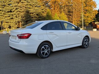 2018 Lada (ВАЗ) Vesta I, белый, 630000 рублей, вид 4