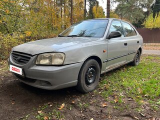 2000 Hyundai Accent II, серебристый, 130000 рублей, вид 2