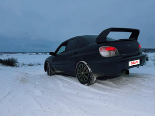 2007 Subaru Impreza WRX II Рестайлинг 2, чёрный, 900000 рублей, вид 5