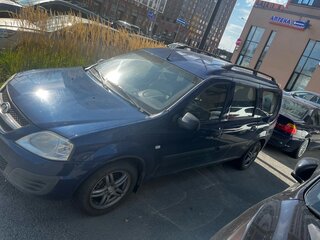 2014 Lada (ВАЗ) Largus I, синий, 600000 рублей, вид 2
