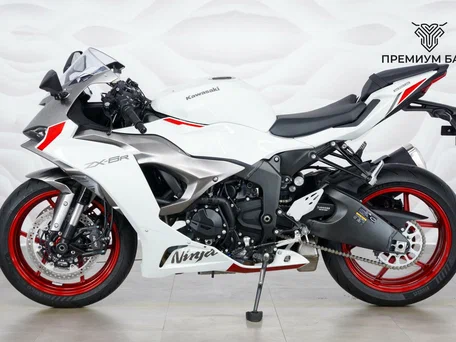 2026 Kawasaki ZX-6R Ninja, белый, 1499000 рублей, вид 2