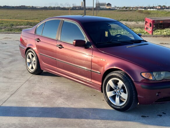2003 BMW 3 серии 318i IV (E46) Рестайлинг, красный, 580000 рублей - вид 6
