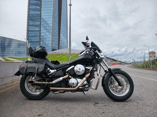 1997 Kawasaki VN800 Vulcan, чёрный, 425000 рублей, вид 1