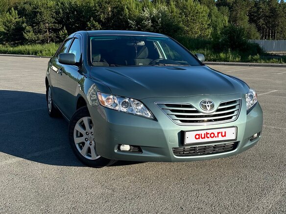 2007 Toyota Camry VI (XV40), зелёный, 1095000 рублей - вид 1