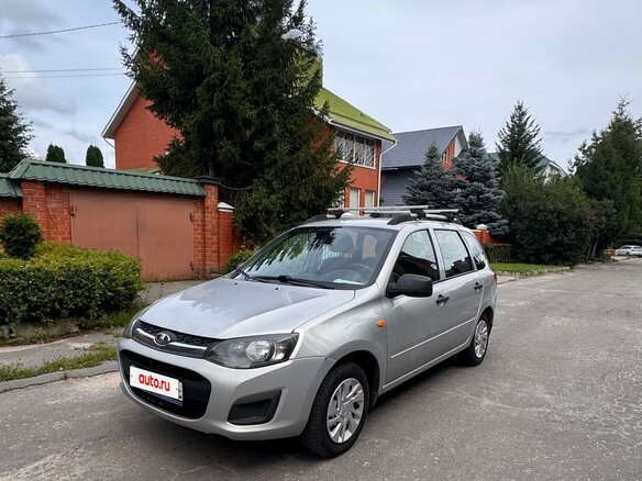 2015 Lada (ВАЗ) Kalina II, серебристый, 420000 рублей
