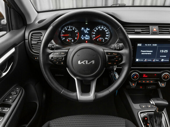2021 Kia Rio X IV Рестайлинг, коричневый, 1880000 рублей - вид 8